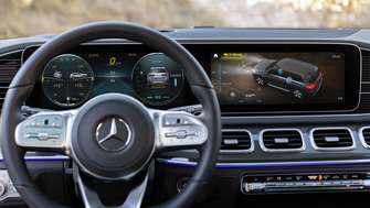 Mercedes-Benz GLS Cockpit MBUX 2019