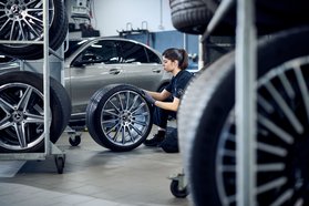 Mercedes-Benz Räderwechsel