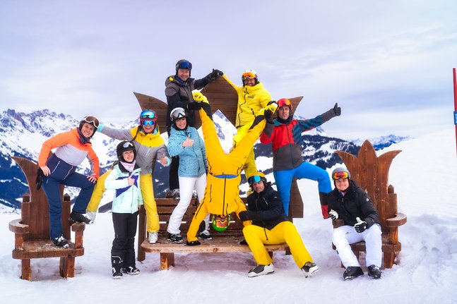 Ski-Event im österreichischen Maria Alm