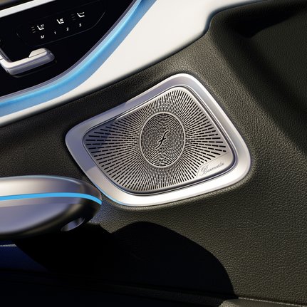 3D-Surround-Soundsystem von Burmester® im Mercedes-Benz CLE Cabrio