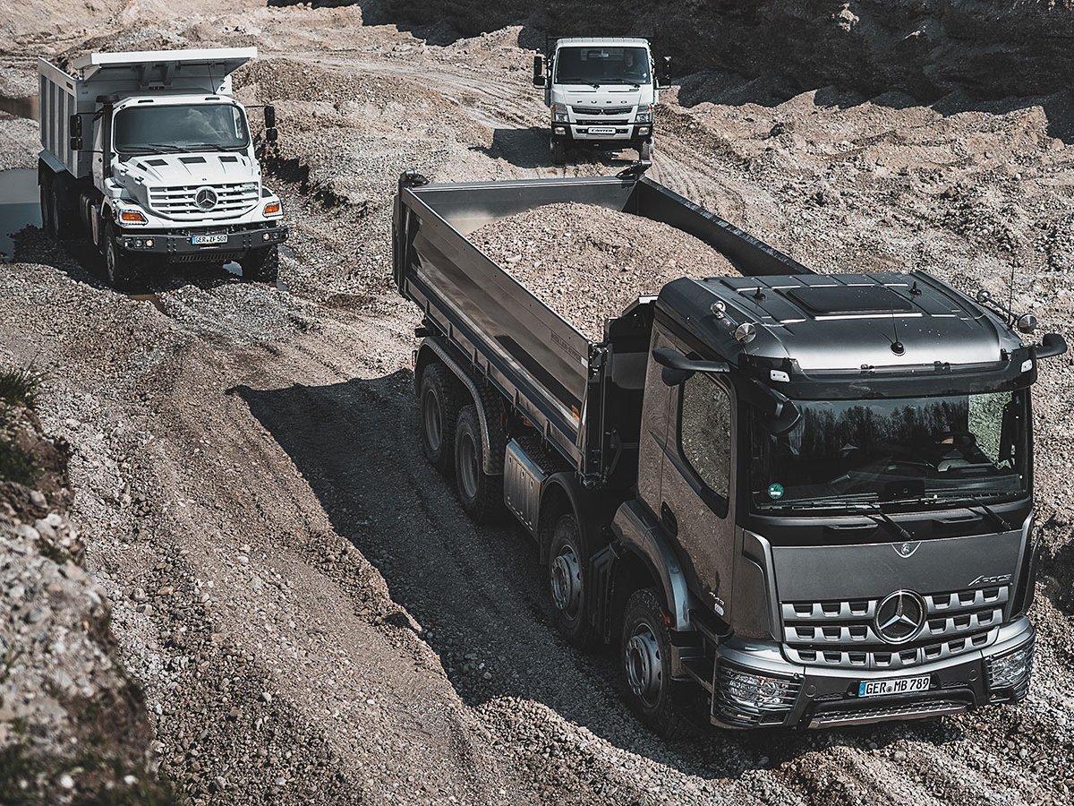 Mercedes-Benz Arocs, Unimog und FUSO