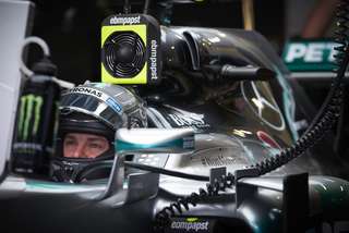 Nico Rosberg gewinnt mit seinem Silberpfeil den Grand Prix in Mexiko.