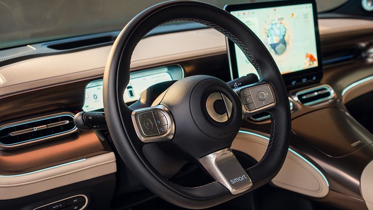 smart #1 2023 Interieur