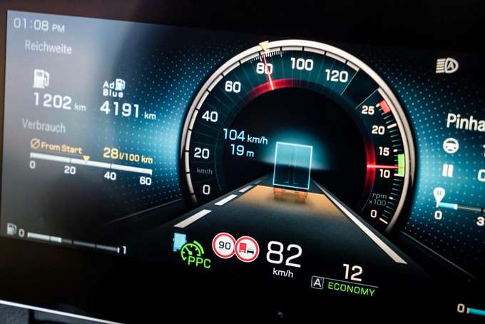 Mercedes-Benz Actros - Predictive Powertrain Control PPC