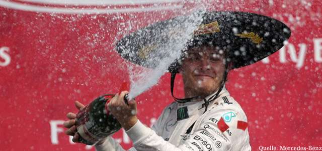 Nico Rosberg's siegreiches Comeback in Mexiko.