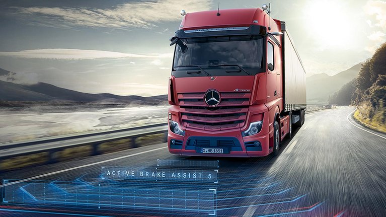 Der neue Actros im Fernverkehr