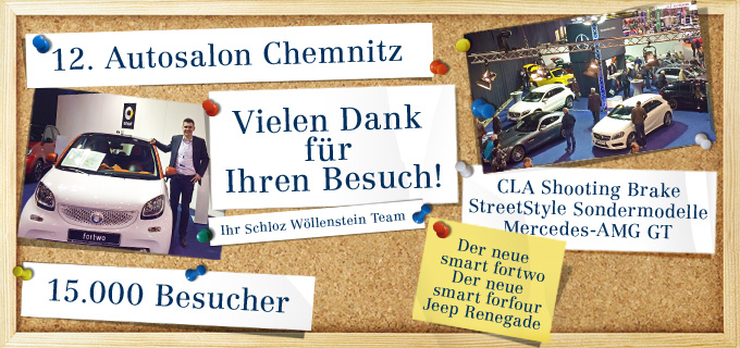 Schloz Wöllenstein zum Autosalon Chemnitz 2015