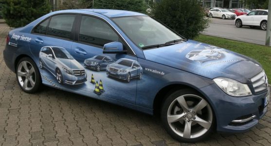 neue Junge Sterne Promotion Car