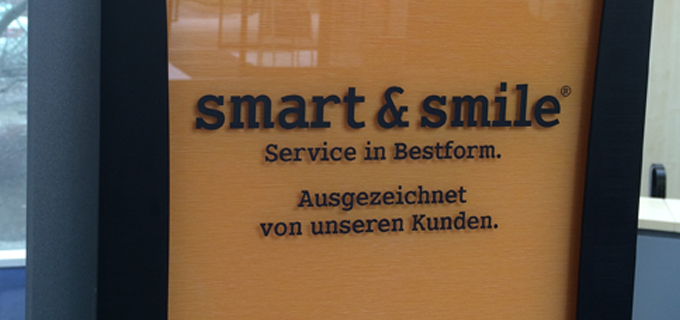 Chemnitz erhält smart & smile Auszeichnung 2015